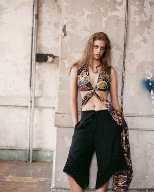 BEADED SURF SHORT