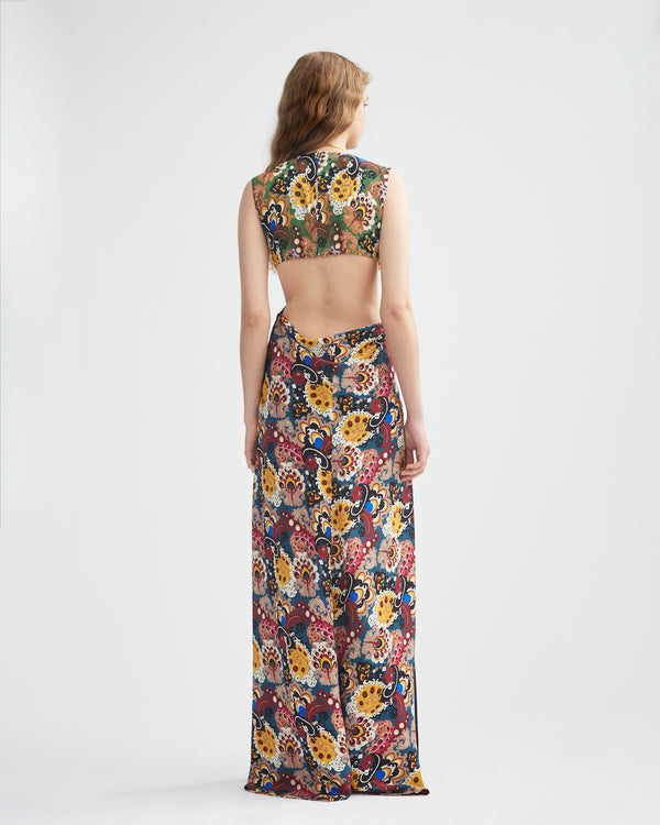 TWISTED FRONT TOP