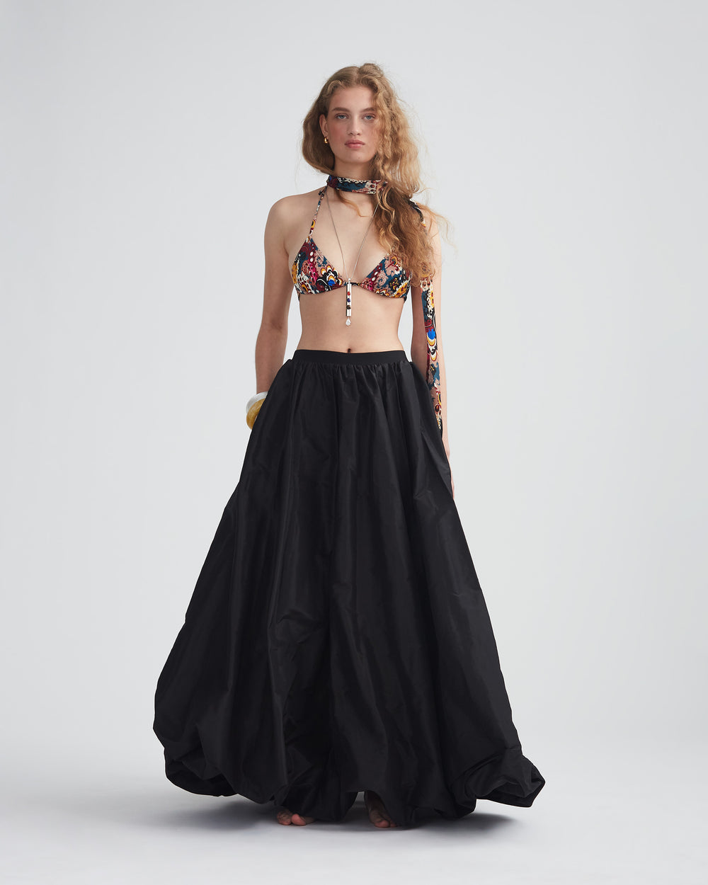 SILK BALL SKIRT