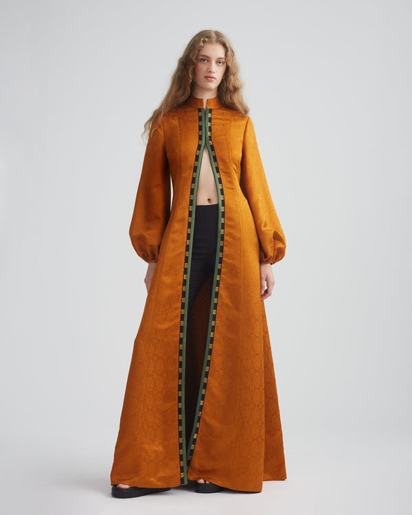 MOCK NECK DUSTER
