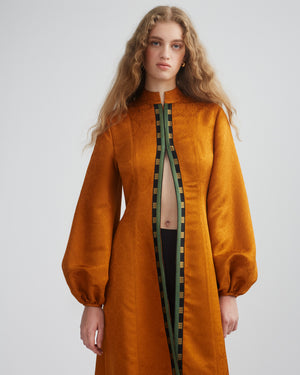 MOCK NECK DUSTER