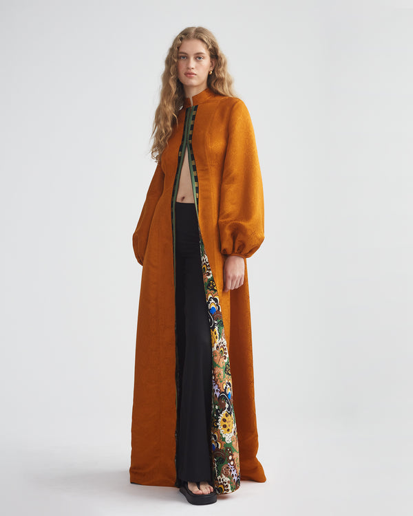 MOCK NECK DUSTER