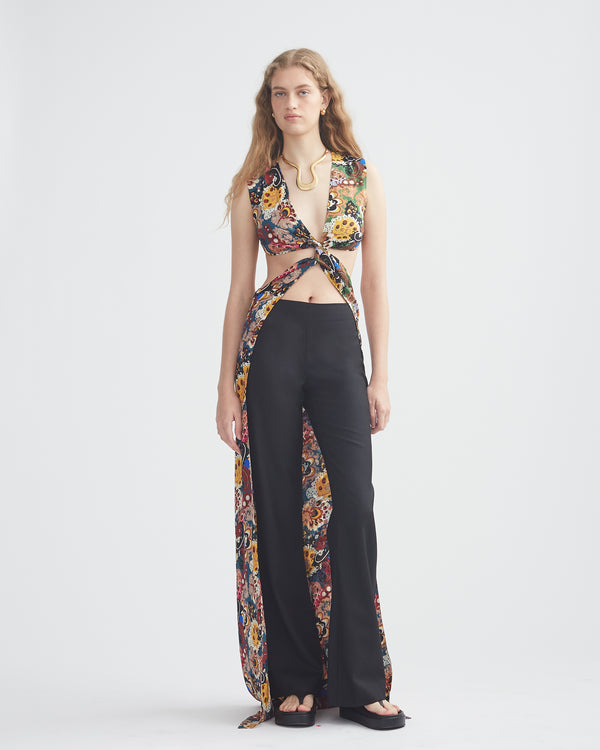 TWISTED FRONT TOP