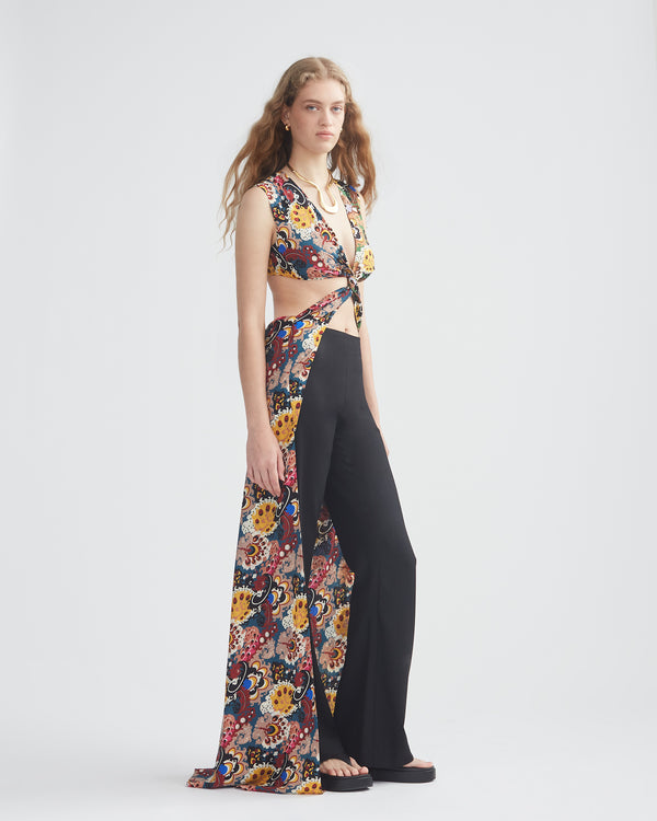 TWISTED FRONT TOP
