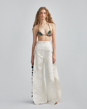 SHEER PANELED SURF PANT